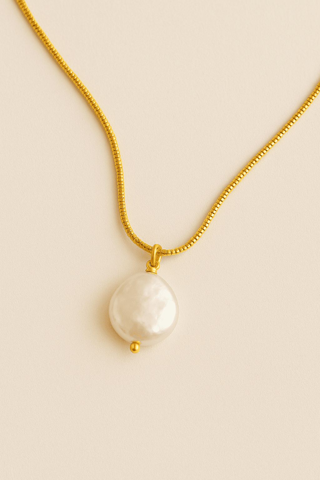Luna Pearl Pendant Necklace – Elegant Pearl Jewelry view 6