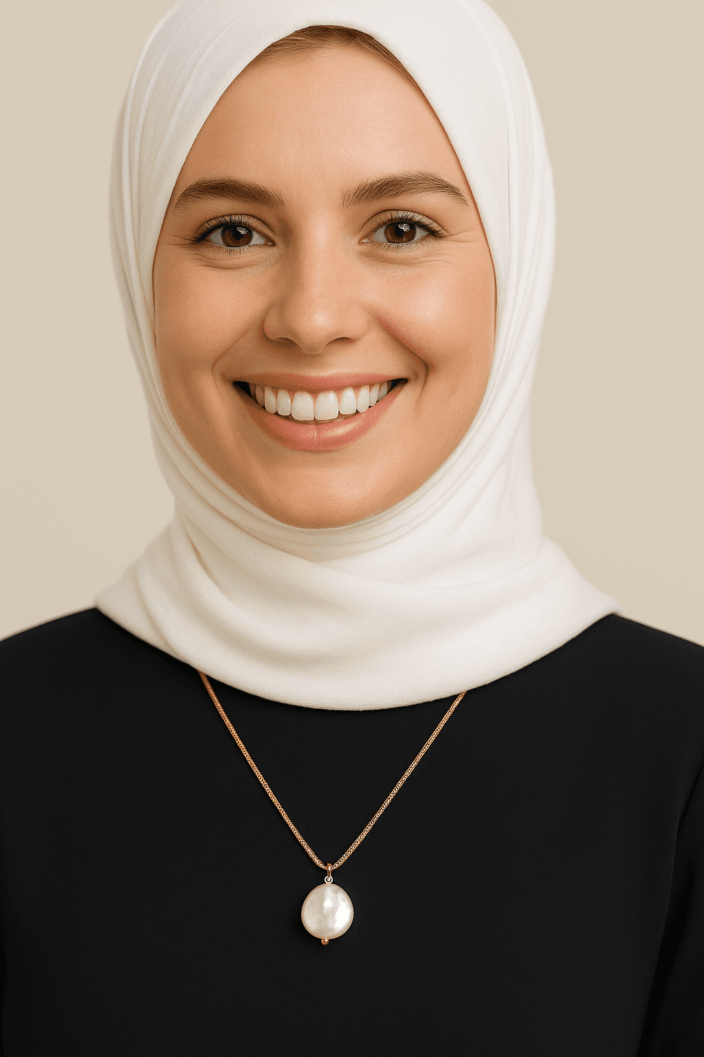 Luna Pearl Pendant Necklace – Elegant Pearl Jewelry view 7