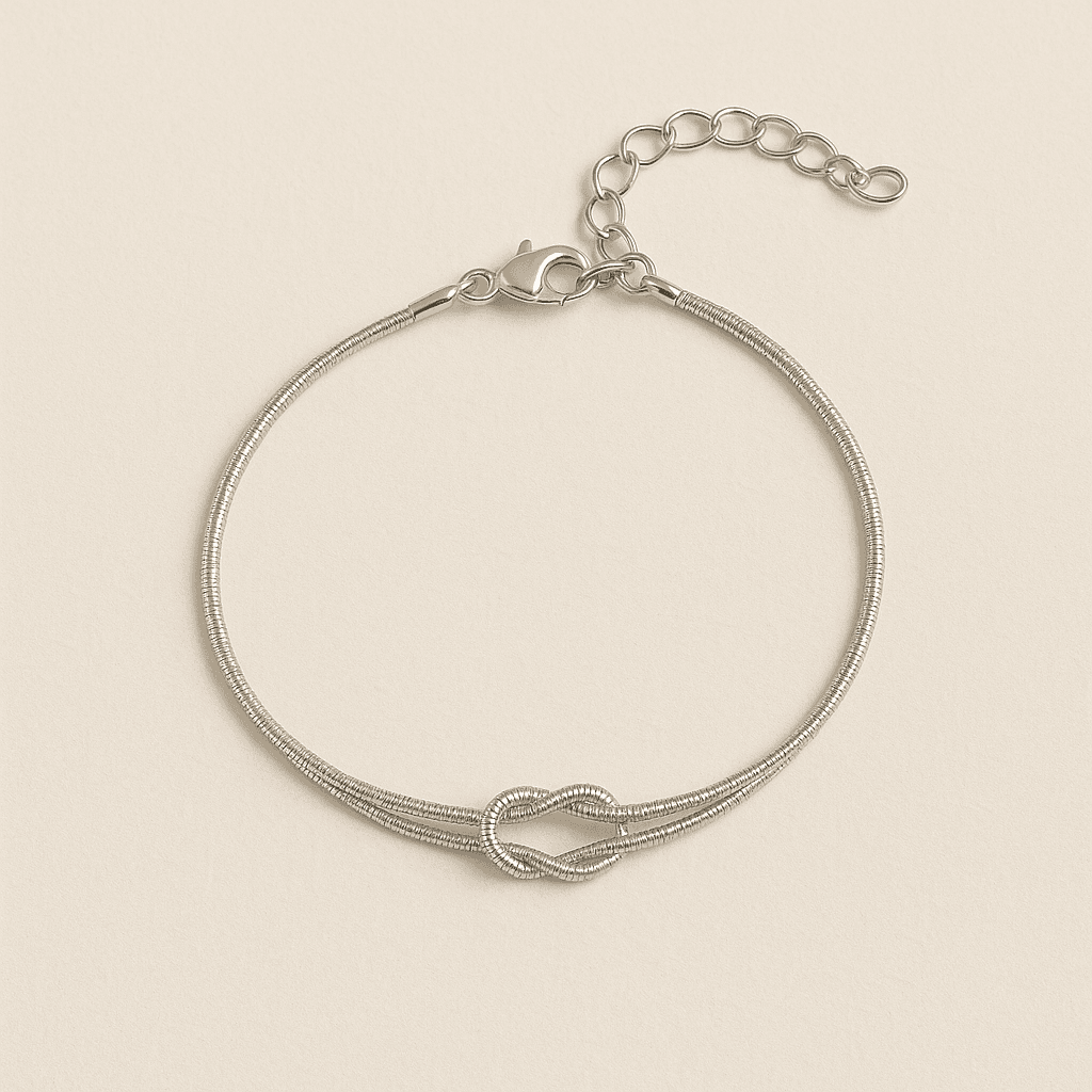 Silver Knot Bracelet – Timeless Symbol of Unity