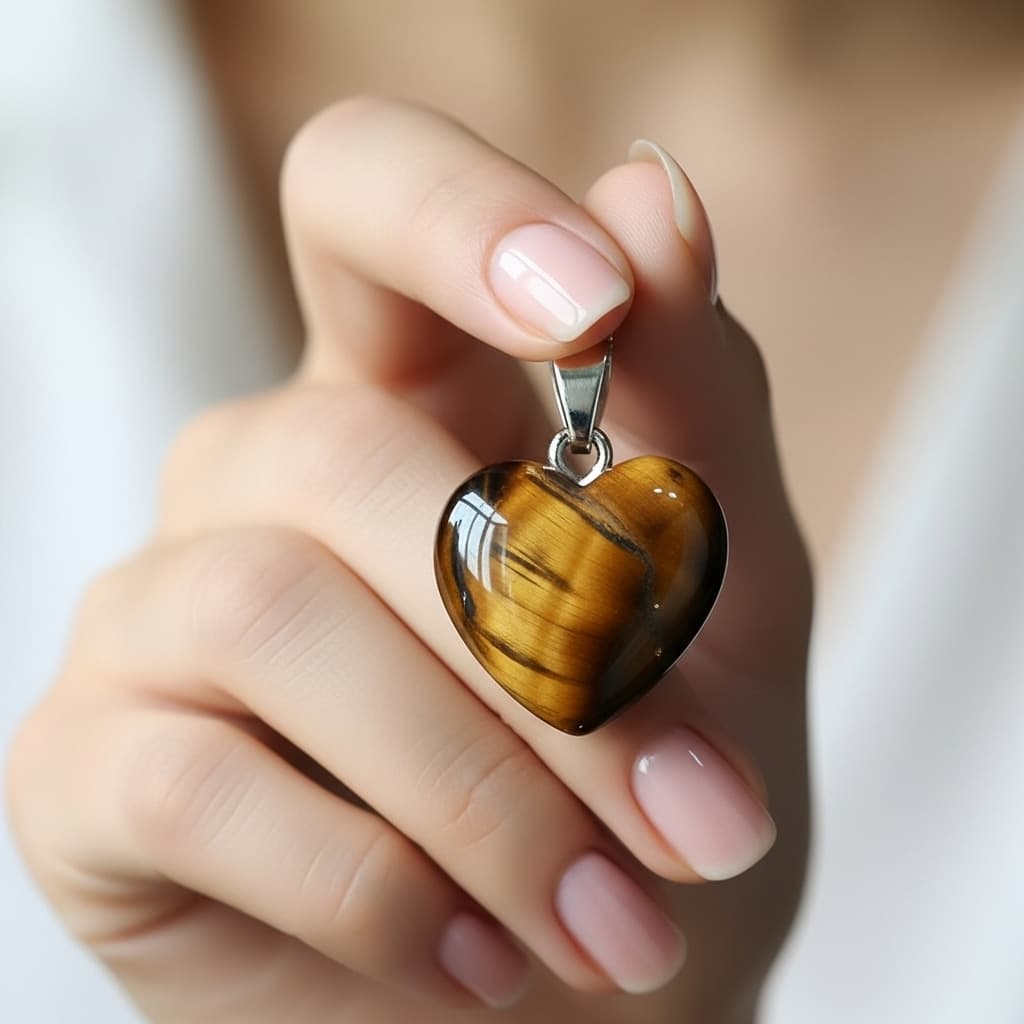 Tiger Eye Pendant – Courage & Protection Stone view 4