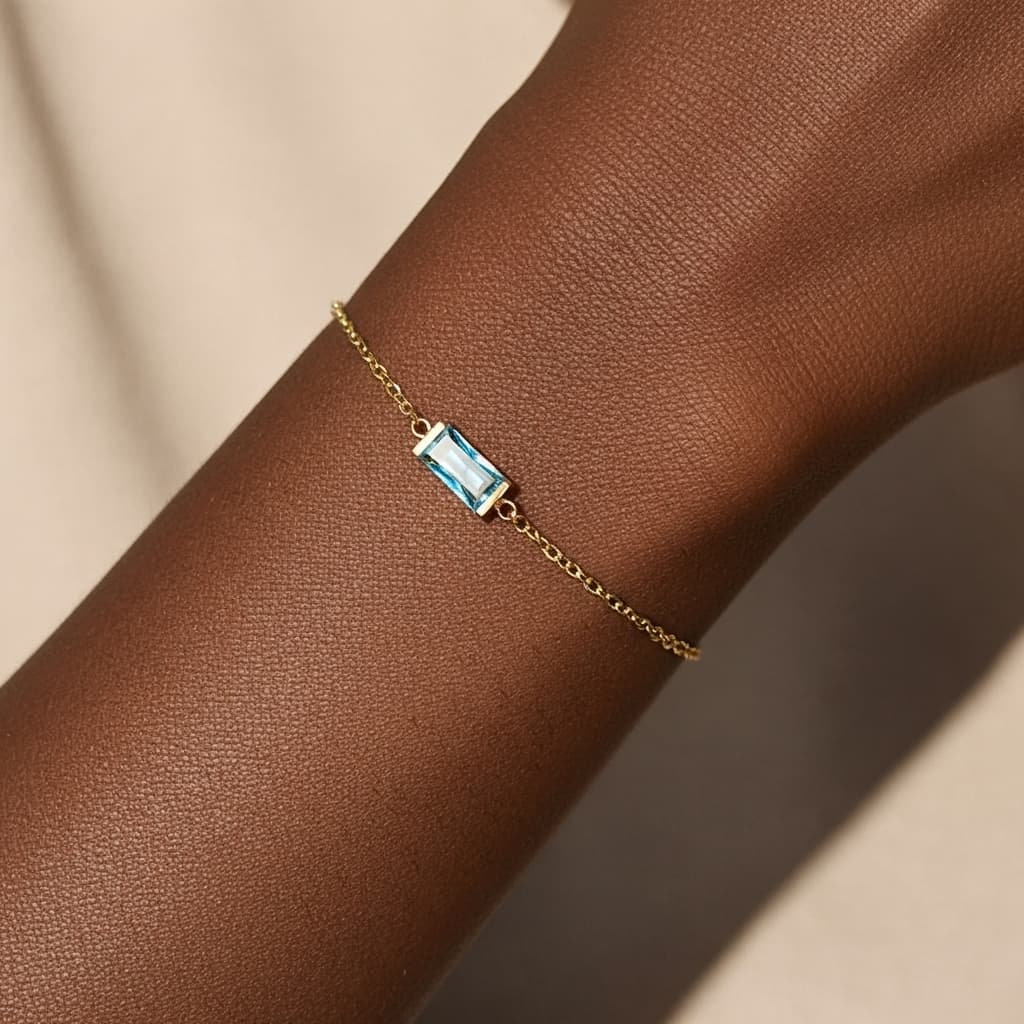 Sky Blue Serenity Bracelet – Calm & Balance Jewelry