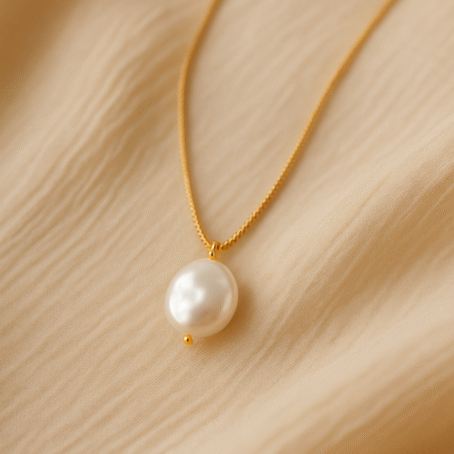 Luna Pearl Pendant Necklace – Elegant Pearl Jewelry