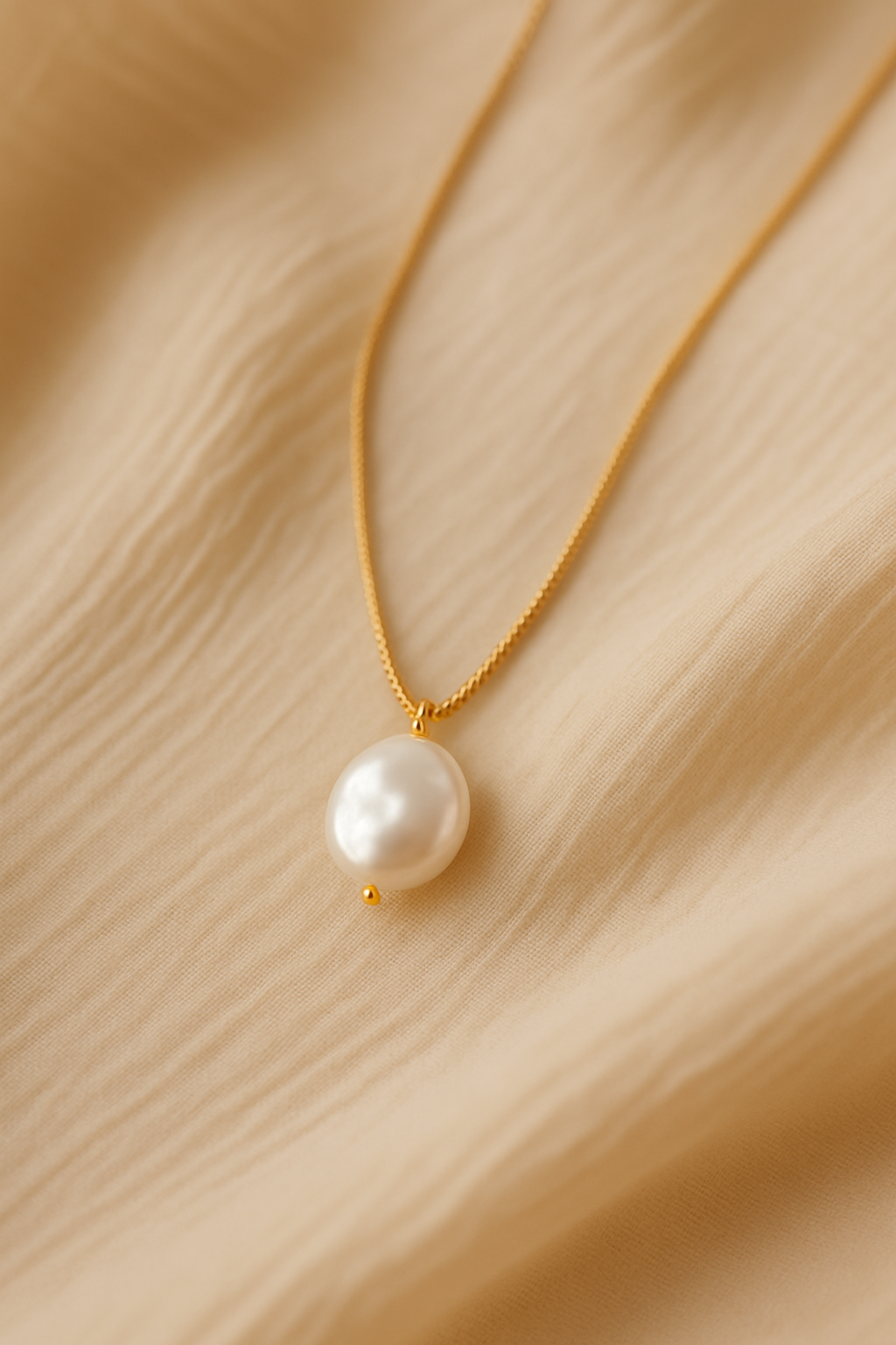 Luna Pearl Pendant Necklace – Elegant Pearl Jewelry
