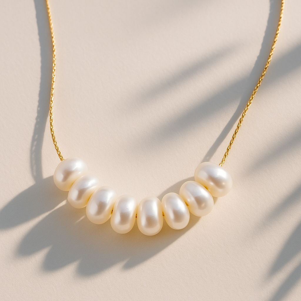 Aurora Pearl Necklace – Elegant Freshwater Pearl Jewelry