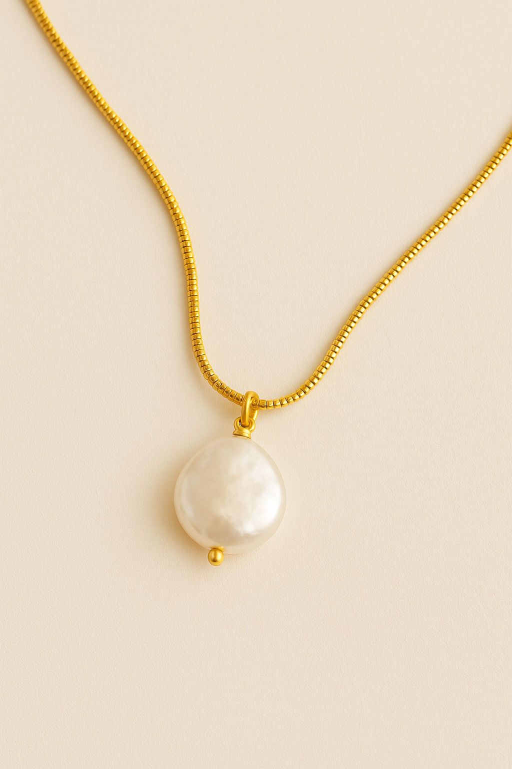 Luna Pearl Pendant Necklace – Elegant Pearl Jewelry