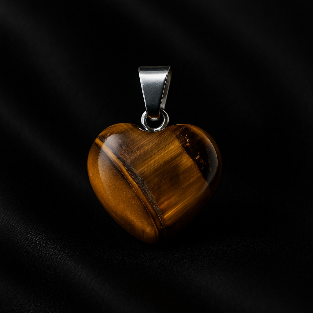 Tiger Eye Pendant – Courage & Protection Stone