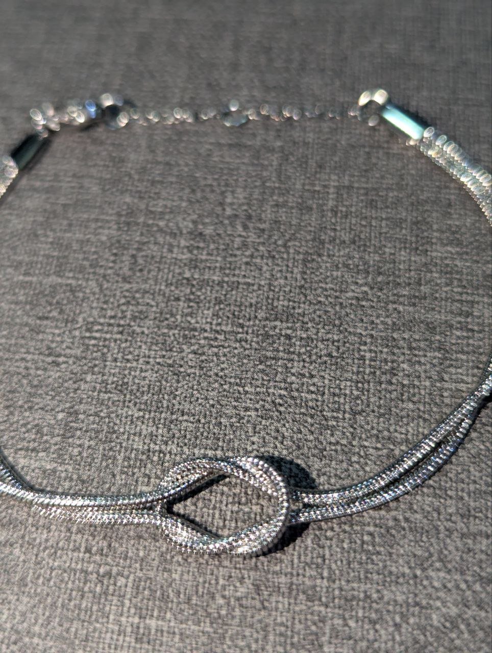 Silver Knot Bracelet – Timeless Symbol of Unity