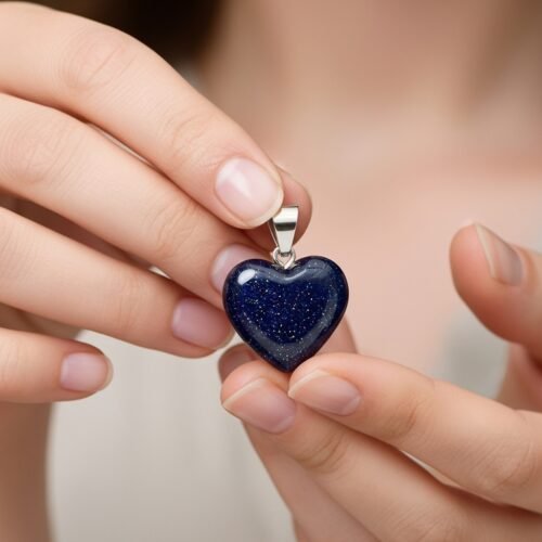 Blue Sandstone Pendant – Stone of Ambition