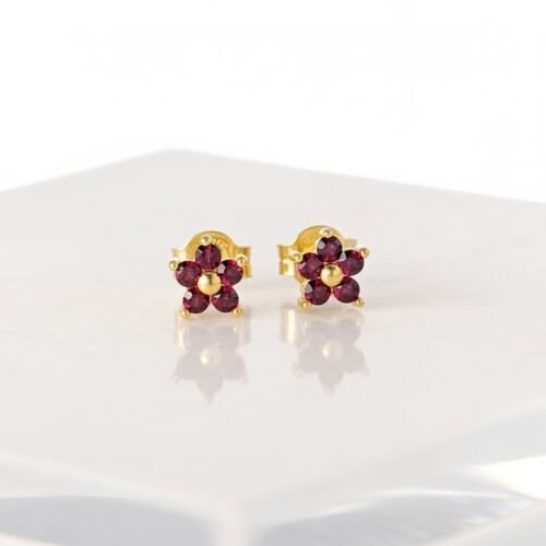 Ruby Stud Earrings – Passion & Elegance Jewelry