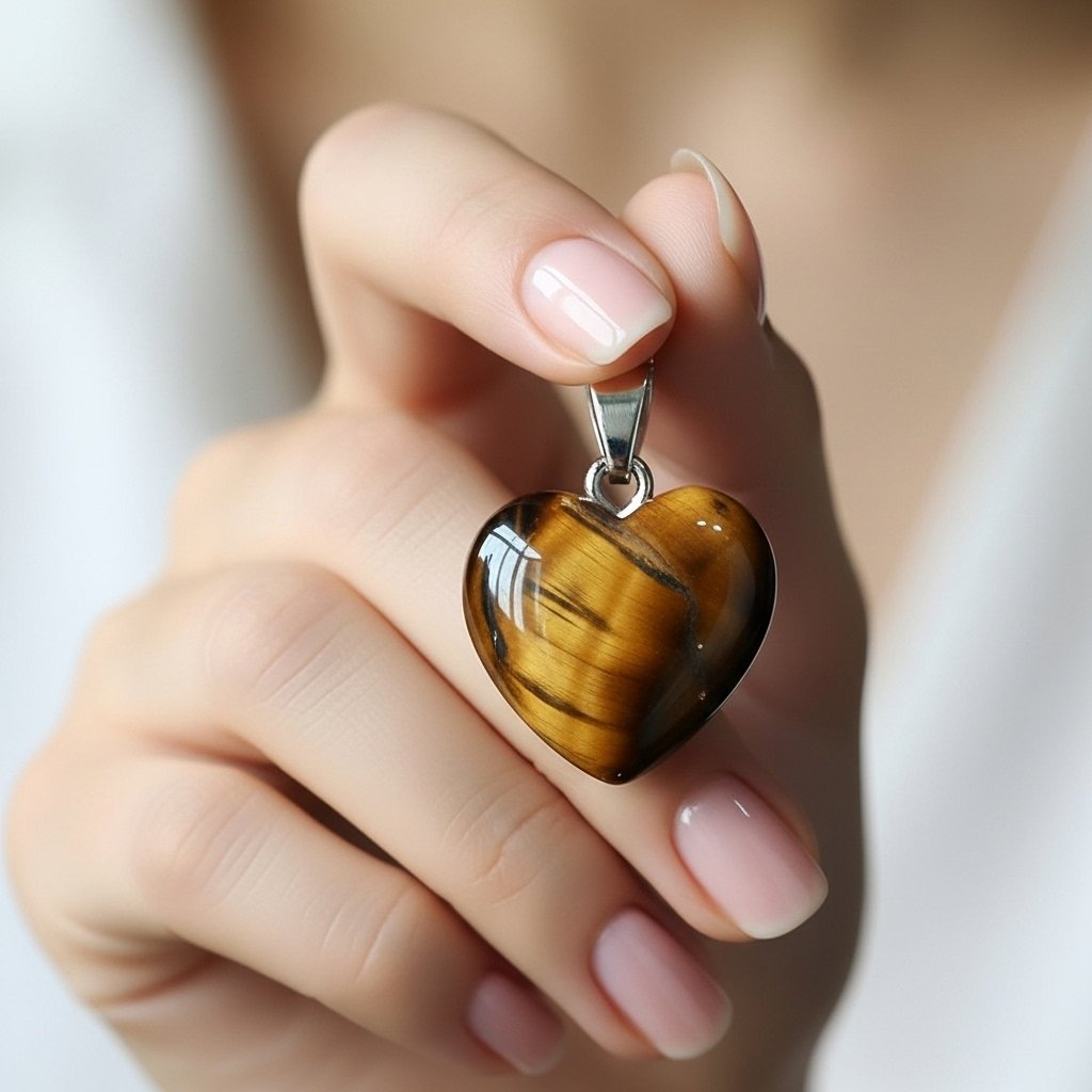 Tiger Eye Pendant – Courage & Protection Stone
